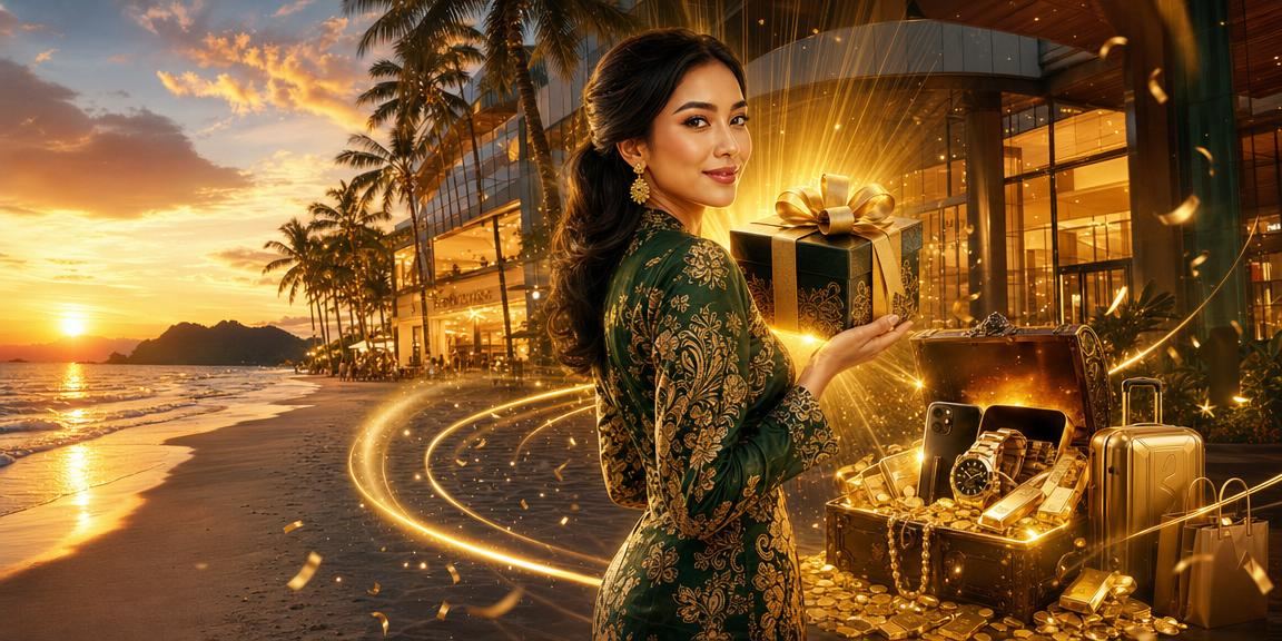 Hiburan kasino digital dengan tema batik Langkawi di 470